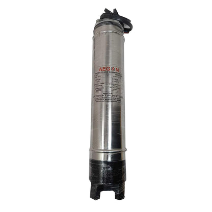 Aegon HydroMax Series 1.5 HP Borewell Submersible Pump, Water Filled, 15 Stage, 75mtrs Head, 9000 LPH