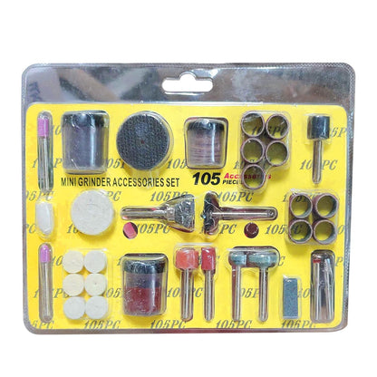 MAF PRO 105-DGA 105 Pcs Rotary Tool Accessory Set for Sanding Polishing Abrasive Dremel Grinding Polishing Cutting Kit