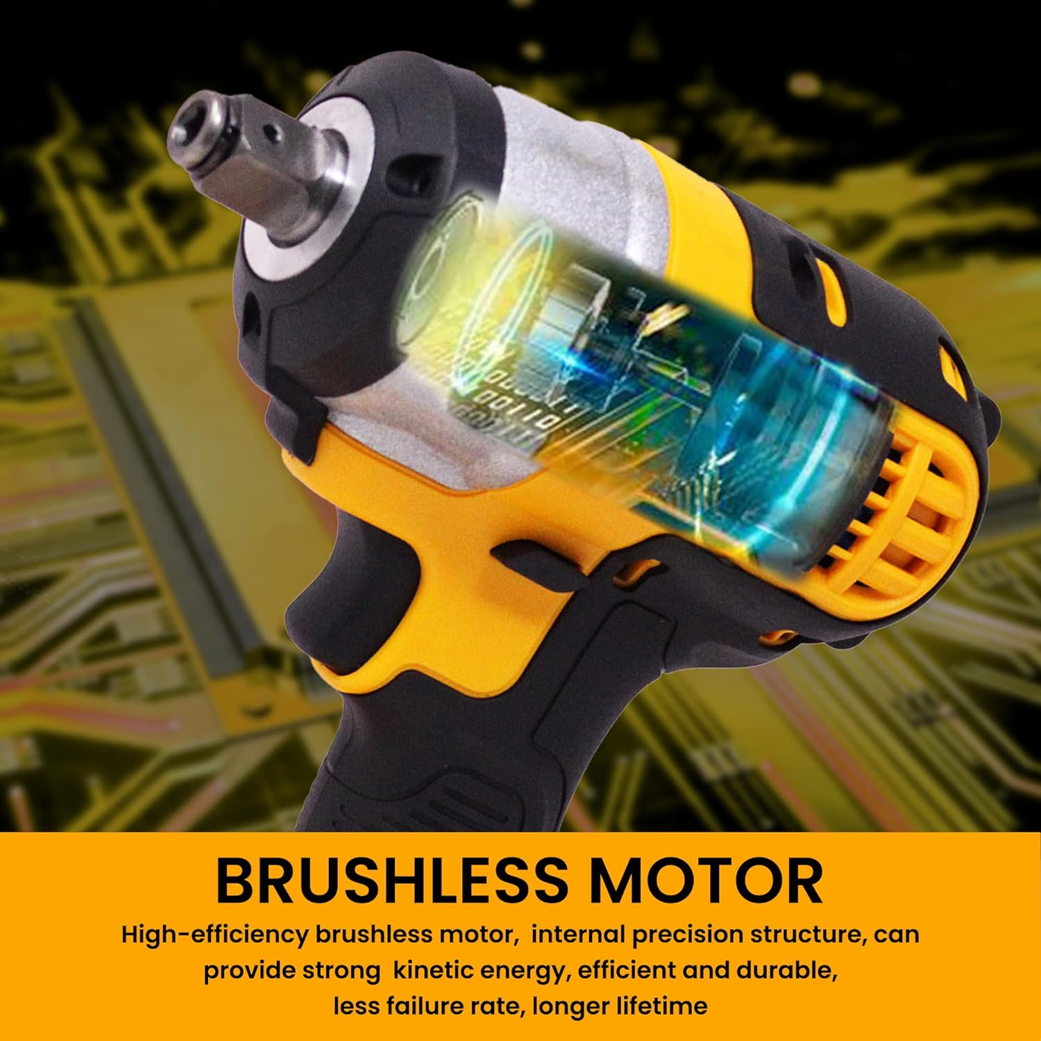 Cordless Drill Brushless Motor Impact Driver MAF PRO CIWL12012 20V