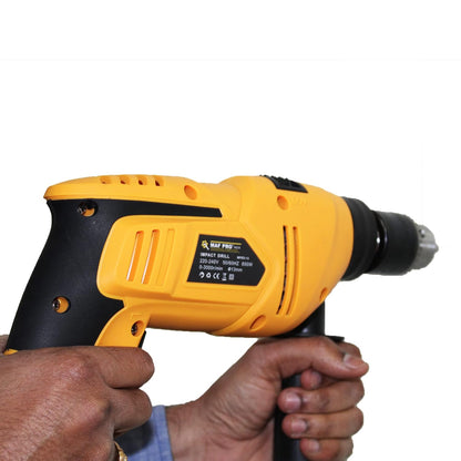 MAF PRO MPID-850W 13mm Electric Impact Drill Machine for Home Use with Copper Armature, Variable Speed Control, Reverse & Forward Function (RPM) & mm Chuck