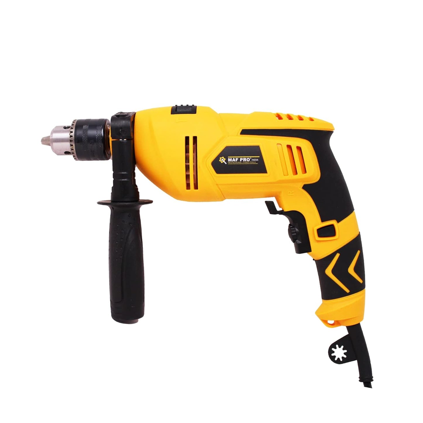 MAF PRO MPID-850W 13mm Electric Impact Drill Machine for Home Use with Copper Armature, Variable Speed Control, Reverse & Forward Function (RPM) & mm Chuck