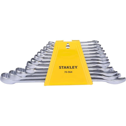 Stanley 70-964 12-Piece Combination Spanner Set Chrome