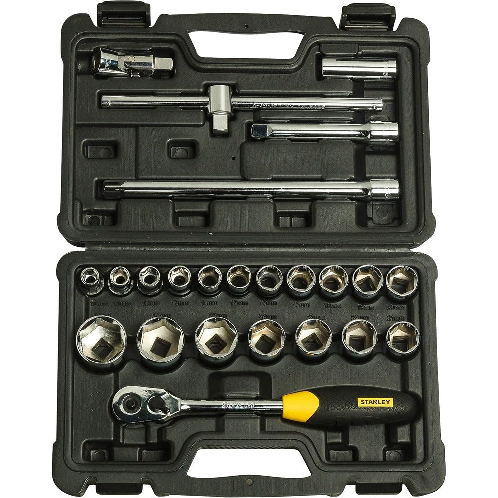 Stanley 24-Piece Drive Metric Socket Set STMT72795-8 – Aegon Power