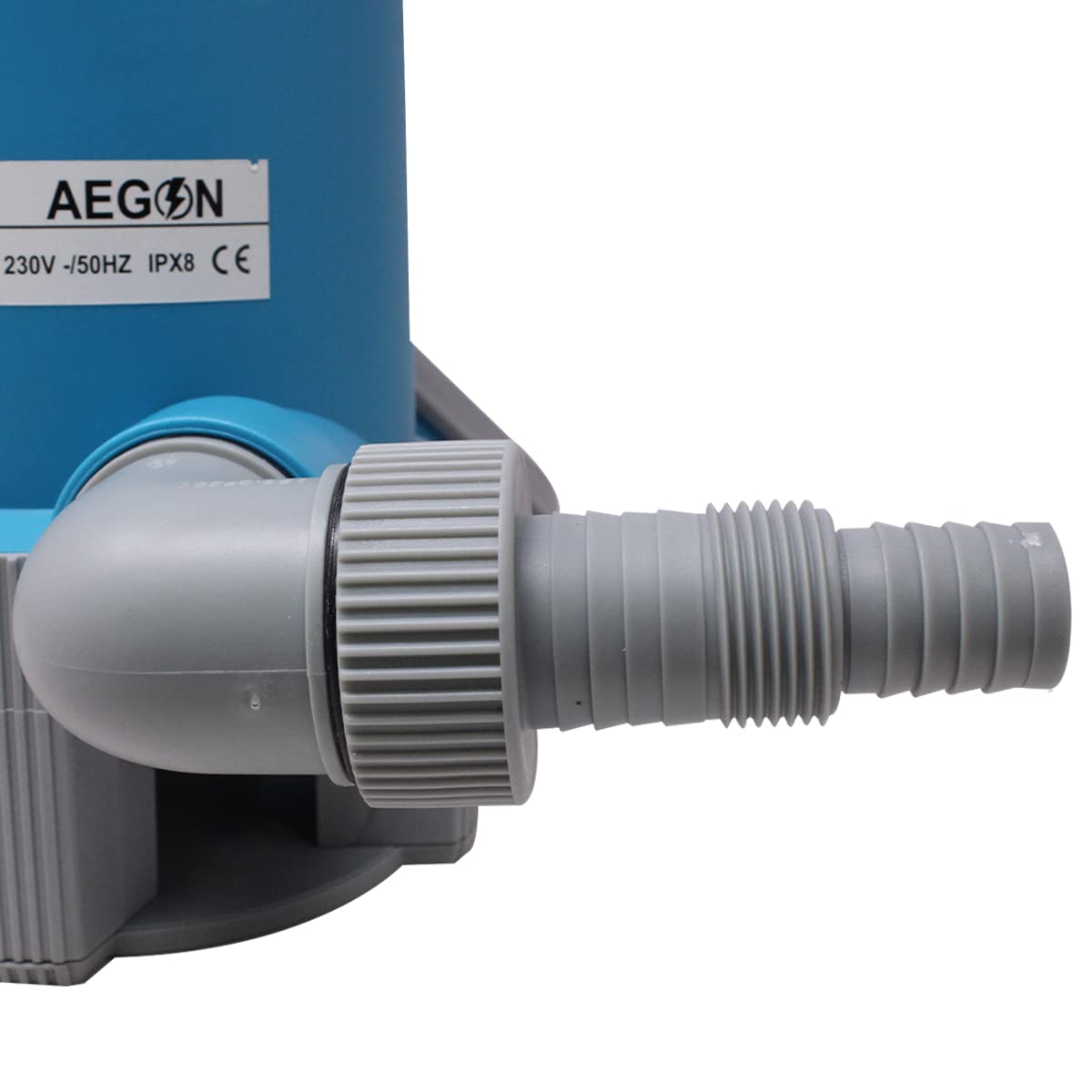 Aegon ASP1100 - 1.5hp Submersible Sewage Pump - (IPX8, 1100Watt, 1.5Hp, 16000 L/H, Max Height 9.5m, Depth 7m)