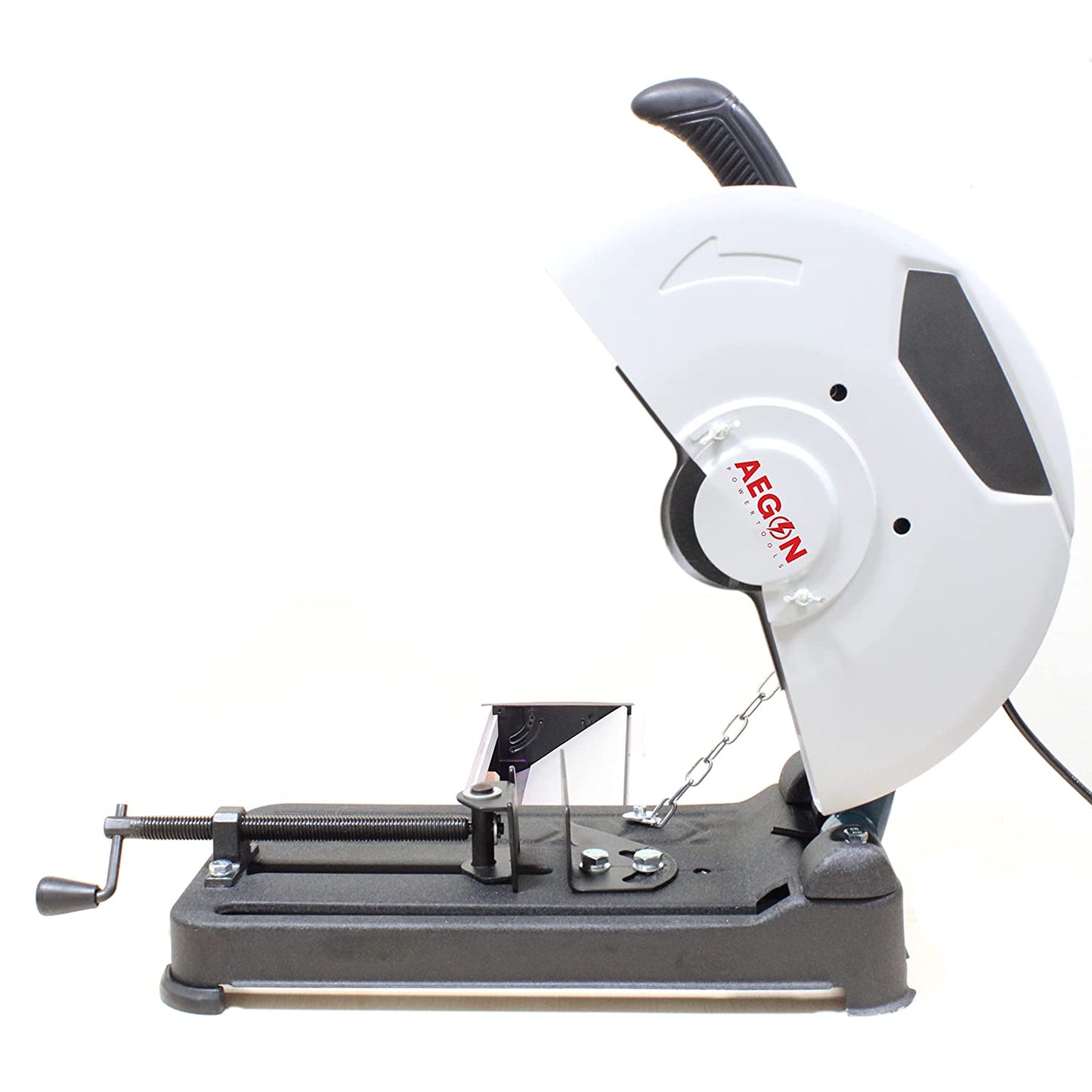 Aegon ACM14-Blue - 14 Inch Chop Saw Machine with Locking Chain & Variable Speed (2400 W, 3800 Rpm, 355mm)